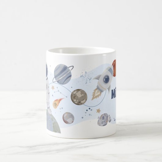 Mug Planètes astronautes spatiales (Centre)