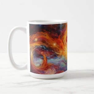 Mug Planètes colorées Espace Galaxy Arrière - plan