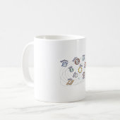 Mug Planètes du système solaire Connaissance des enfan (Devant gauche)
