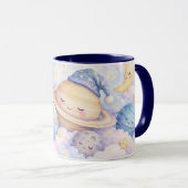 Mug Planètes Endormies Mignonnes (Devant droit)
