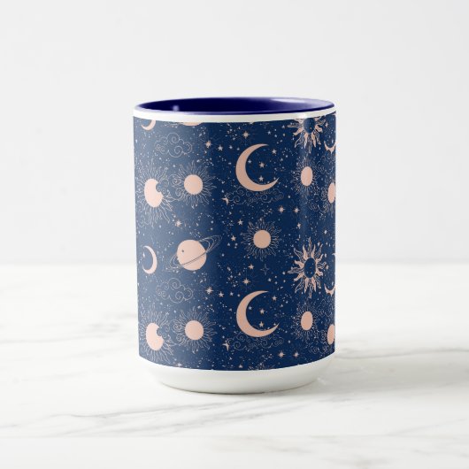 Mug Planètes et étoiles Motif (Centre)