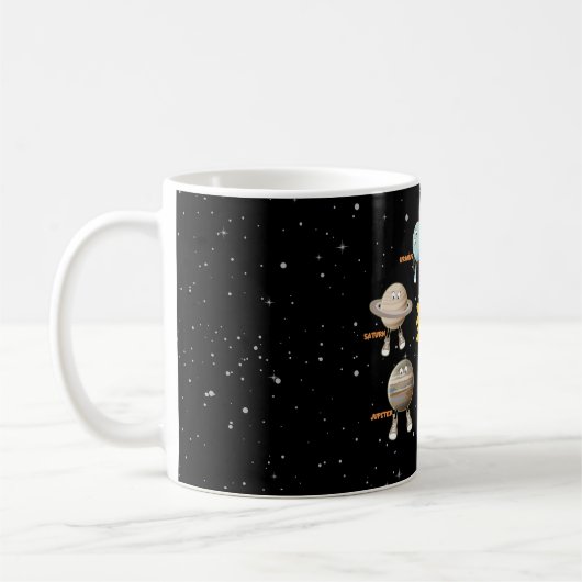 Mug Planètes et système solaire (Gauche)