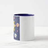 Mug Planètes Galaxie spatiale (Centre)