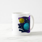 Mug Planètes rétro (Devant droit)