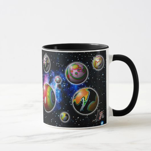 Mug Planétoïdes (Droite)