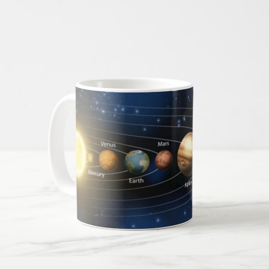 Mug Planets du système solaire (Devant gauche)