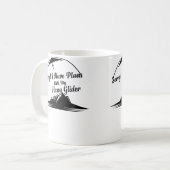 Mug Planeur - Désolé, j'ai des projets avec mon planeu (Devant gauche)