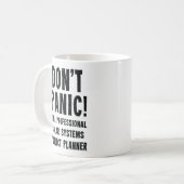 Mug Planificateur de projet de systèmes solaires (Devant gauche)