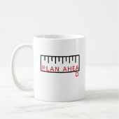 Mug Planifier avant Funny Crafter Sewer Quilter 063 De (Gauche)