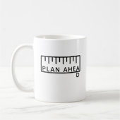 Mug Planifiez à l'avenir Funny Crafting Salle de coutu (Gauche)