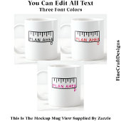 Mug Planifiez à l'avenir Funny Crafting Salle de coutu