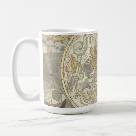 Mug Planisphaerii Coelestis Hemisphaerium (Gauche)