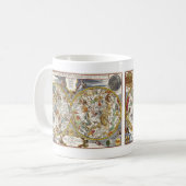 Mug Planisphère Céleste Vintage par Nicholas de Fer (Devant gauche)