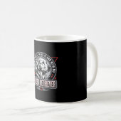 Mug Plans de Retriever doré Conception de badge de chi (Devant droit)