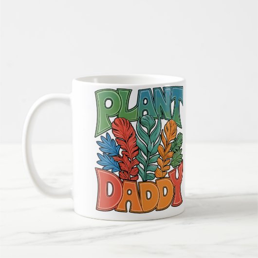 Mug Plant Daddy Gardening Plants For Dad Gardener (Gauche)