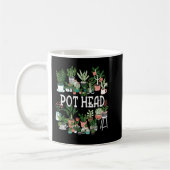 Mug Plant Lover and Gardener Pot Head Succulent (Gauche)