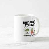 Mug Plant Lover Funny “I’m Not Addicted to My Plants” (Devant droit)