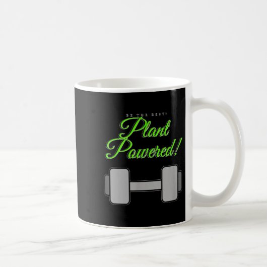 Mug Plant Wered Gym Motivation Vegetarian  (Droite)
