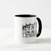 Mug Plantant dans les lits augmentés, 'du Laby du (Devant droit)