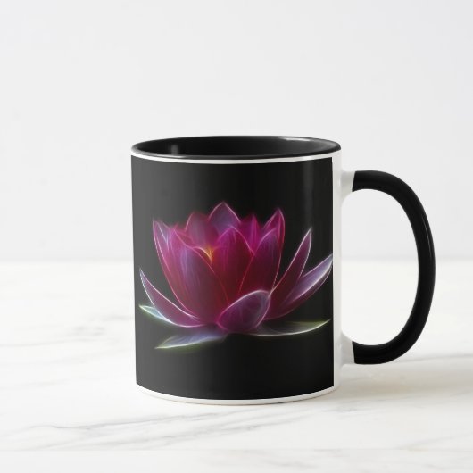 Mug Plante aquatique de fleur de Lotus (Droite)