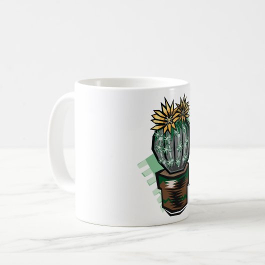 Mug Plante Cactus Dans Un Pot (Devant gauche)