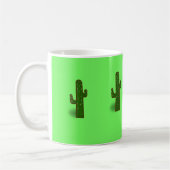 Mug Plante Cactus sur vert clair (Gauche)
