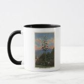 Mug Plante californien en fleurs (Gauche)