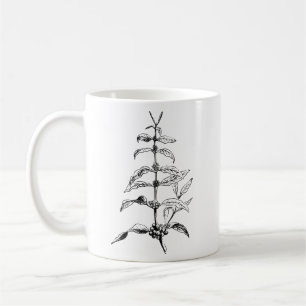 Mug Plante de café haricot Botanique Café Nature 