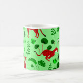 Mug plante de christmas leopard cheetah monstera (Centre)
