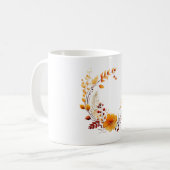 Mug plante de fleurs généré par ai (Devant gauche)