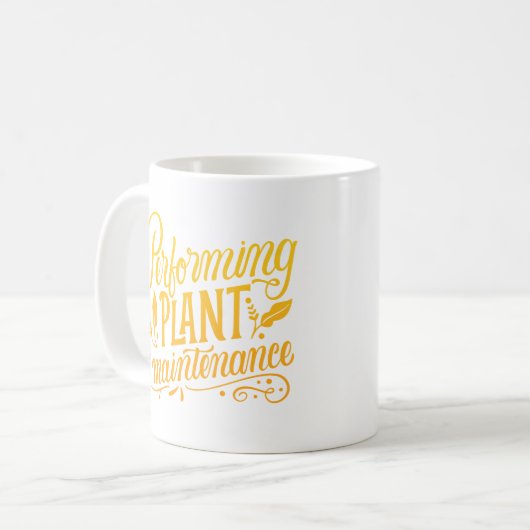 MUG PLANTE D'EXÉCUTION (Devant gauche)