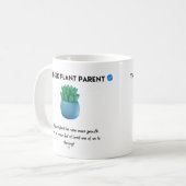 Mug Plante du bureau (Devant gauche)