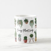 Mug Plante folle Lady Funny jardinage jardiner (Centre)