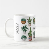 Mug Plante folle Lady Funny jardinage jardiner (Gauche)