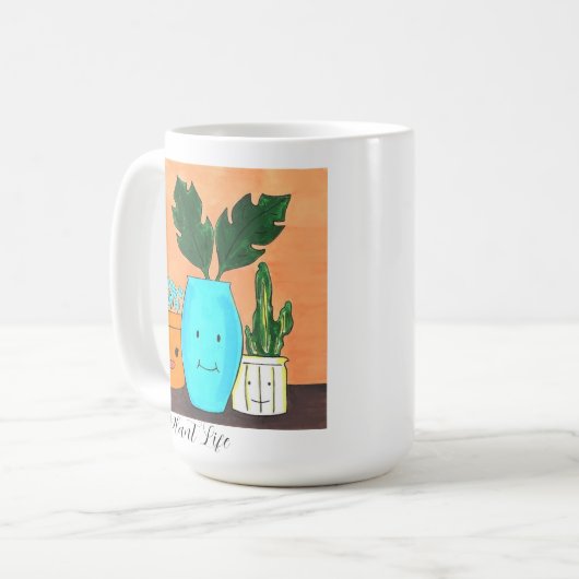 Mug plante Life (Devant gauche)