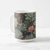 Mug Plante Lover Succulents Motif de jardin (Devant gauche)