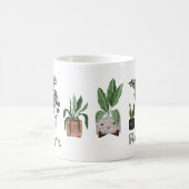 Mug Plante Maman Fun & mignon Aquarelle Pointez Plante (Centre)
