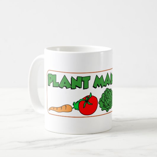 Mug Plante Manager Jardinage (Devant gauche)