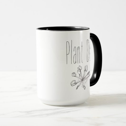 Mug Plante Papa Vénus Flytrap (Devant droit)