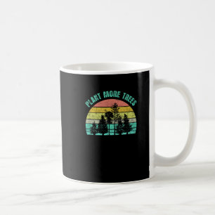 Mug Plante Plus d'arbres Retro Nature Climat Terre