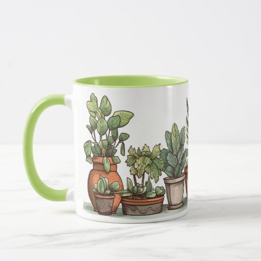 Mug plante - Pot Lover (Gauche)