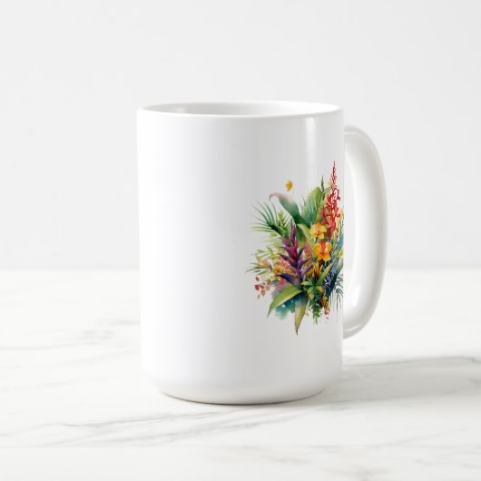 Mug Plante tropical (Devant droit)