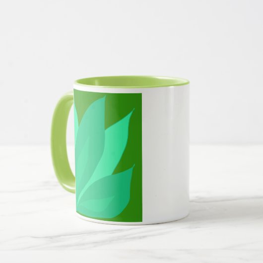 Mug Plante vert (Devant gauche)