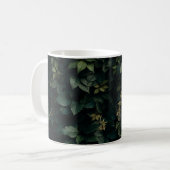 MUG PLANTE VERT EN FEUILLE (Devant gauche)