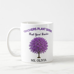 Mug Planter les graines de la connaissance - Enseignan