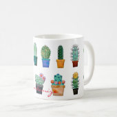 Mug Plantes de Cactus assortés Thunder_Cove (Devant droit)