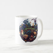 Mug Plantes de jardinage et poules (Devant droit)