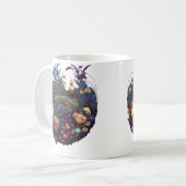 Mug Plantes de jardinage et poules (Devant gauche)