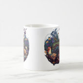 Mug Plantes de jardinage et poules (Centre)