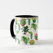 Mug Plantes en pot fantaisistes (Devant gauche)